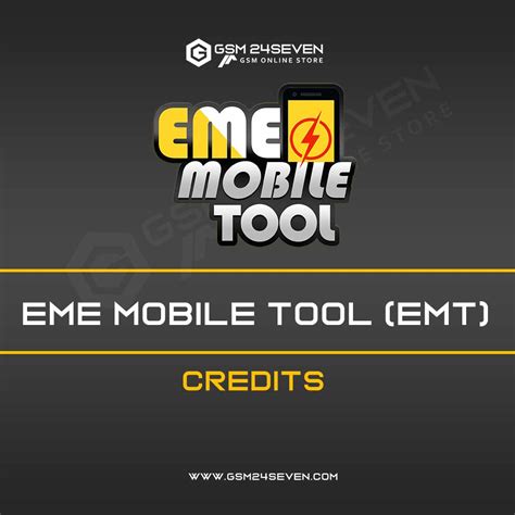 Eme Mobile Tool Emt Credits Gsm 24seven