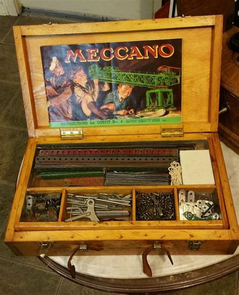 Original Meccano Erector Set Toys And Hobbies Building Toys Meccano And Erector Sets Ebay