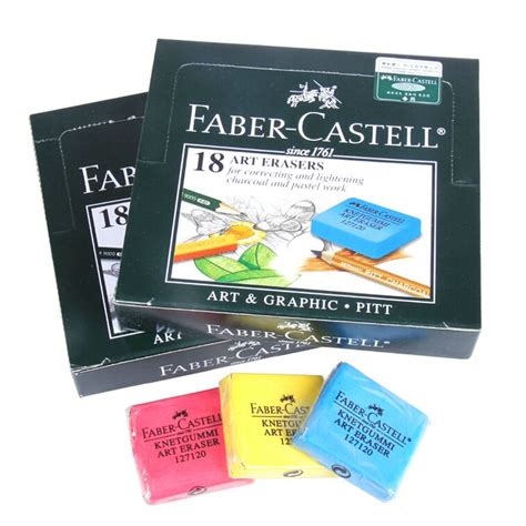 Faber Castell Kneadable Rubber Art Sketch Drawing Eraser Pencil Pastel