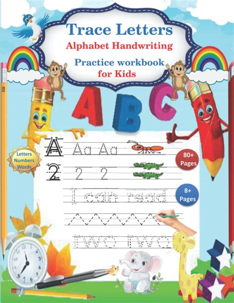 Buy Trace Letters Alphabet Handwriting Practice Workbook For Kids Age