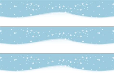 Free Snow Border, Download Free Snow Border png images, Free ClipArts ...