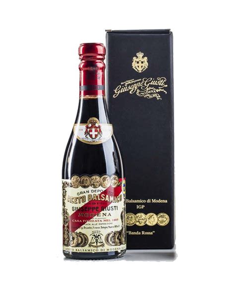 Aceto Balsamico Di Modena Igp Medaglie D Oro Banda Rossa