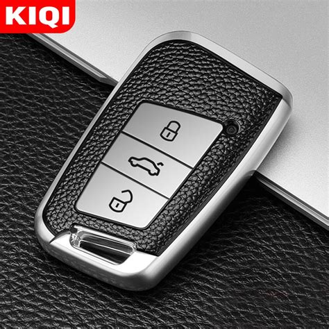 Generic Tpu Leather Car Smart Key Cover For Volkswagen Vw Passat B8