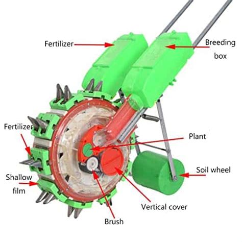 Garden Push Seeder Farmer Pushs Vegetable Seeder Pr Zises Soaten