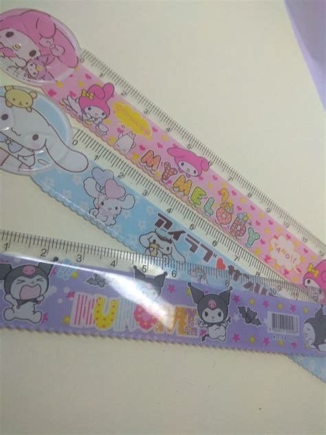 Ruler Sanrio Hobbies Toys Stationery Craft Craft Supplies