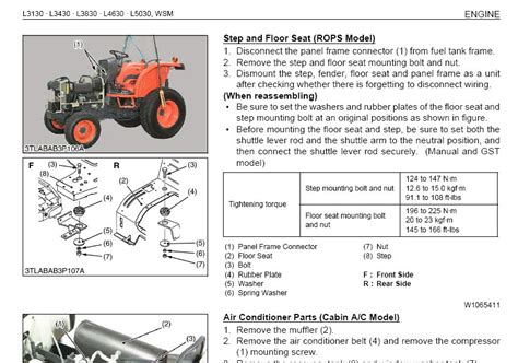 Kubota B3300su Parts Diagram