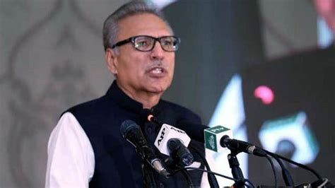 President Alvi Urges Community Action To Combat Thalassemia