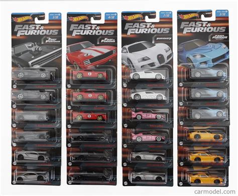 Mattel Hot Wheels Hnr C Scale Chevrolet Set Assortment Pieces Fast Furious
