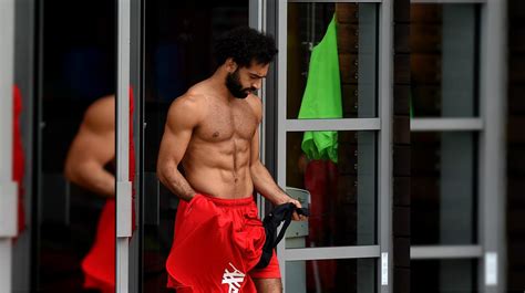 Times Mohamed Salah Posted Half Naked Pictures On Instagram Al Bawaba