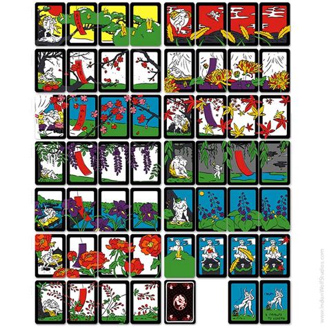 Hanafuda Playing Cards Atelier Yuwaciaojp