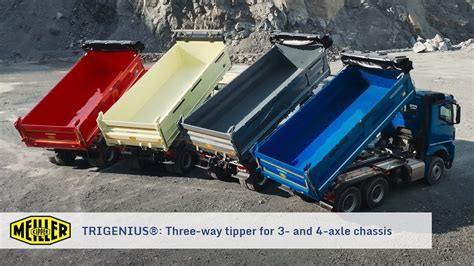 Trigenius Three Way Tipper From Meiller For And Axle Chassis K