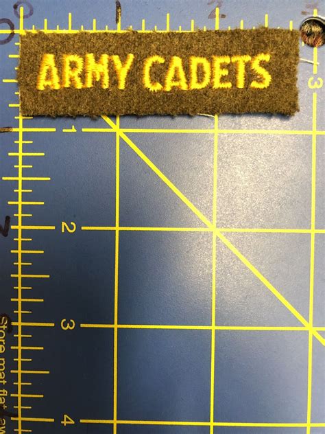 Royal Canadian Army Cadets Patch Badge Uniform Military Rcac Canada Ac