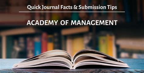 Academy Of Management Review Editorial Board | librodelpasado