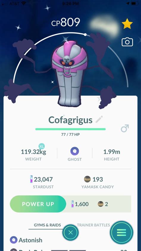 46+ Cofagrigus shiny info | blacktapeproject