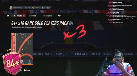 84 X10 Upgrade X3 85x10 PACK FIFA 23 YouTube