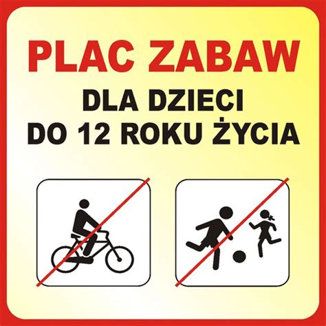 Tablica Plac Zabaw Wz R