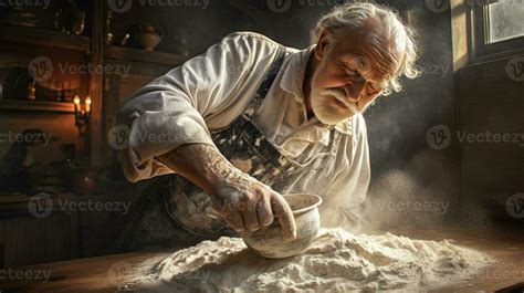 Old Man Cooking Stock Photos, Images and Backgrounds for Free Download