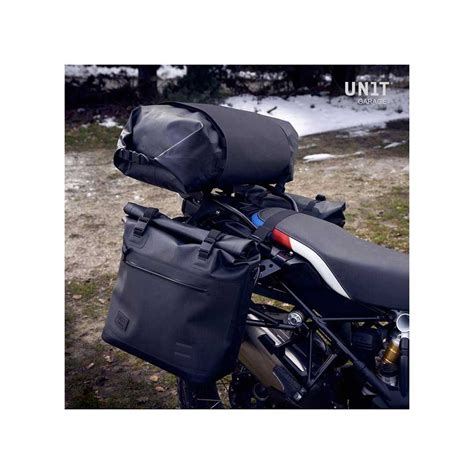 Borse Laterali Moto Unit Garage Khali Tpu L Coppia