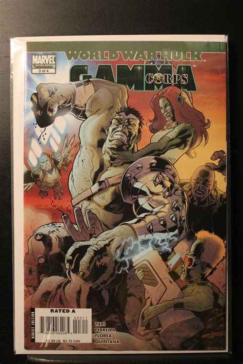 World War Hulk Gamma Corps Comic Books Modern Age