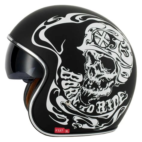 Vcan V Open Face Motorcycle Helmet Btr Nightingales