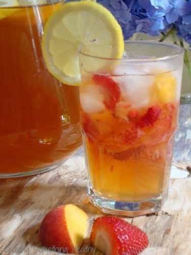 Fruited Iced Sun Tea And A New American Plate Challenge Update