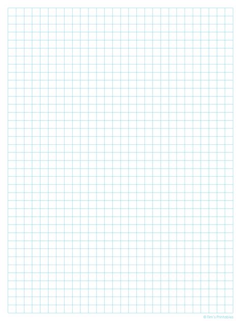 Quarter Inch Graph Paper Template Light Blue Download Printable Pdf Templateroller