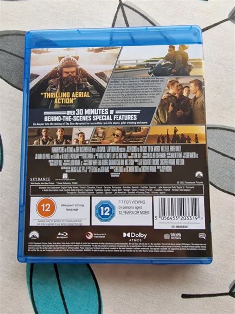 Top Gun Maverick Blu Ray Tom Cruise Jennifer Connelly Miles Teller