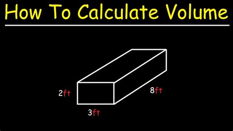 How To Calculate Cubic Feet Measurement Calculation Definecivil