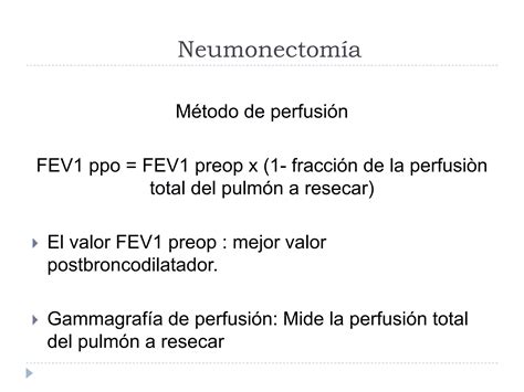 Evaluacion Preoperatoria En Reseccion Pulmonar PPT