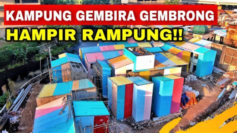 Kampung Gembira Gembrong Segera Diresmikan Oleh Anies Baswedan Youtube