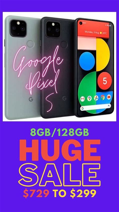 Google Pixel 5 5G Factory Unlocked 128GB Smartphone Very Good EBay