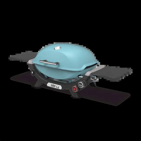 Weber Q Premium Q N Sky Blue Lpg Home Fires The Fan Man