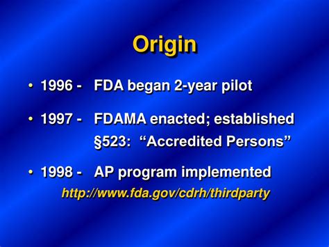 Ppt Fdas K Third Party Review Program Powerpoint Presentation