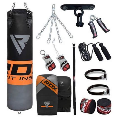 Rdx X Set De Saco De Boxeo Con Guantes De Saco Pzas Rdx Sports Es