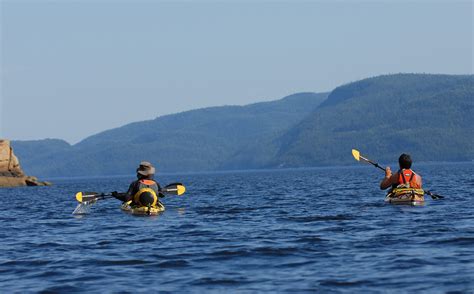 Fjord en kayak Saguenay Lac Saint Jean Québec le Mag