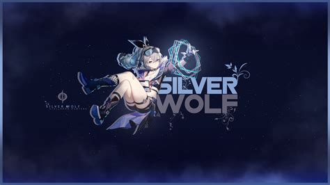 Silver Wolf Wallpaper #1 by xShadowYakuza on DeviantArt