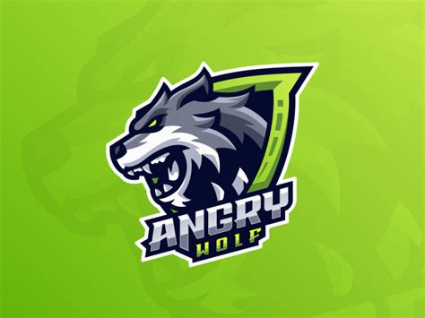 Wolf Esport Logo By Albert Kalingga On Dribbble