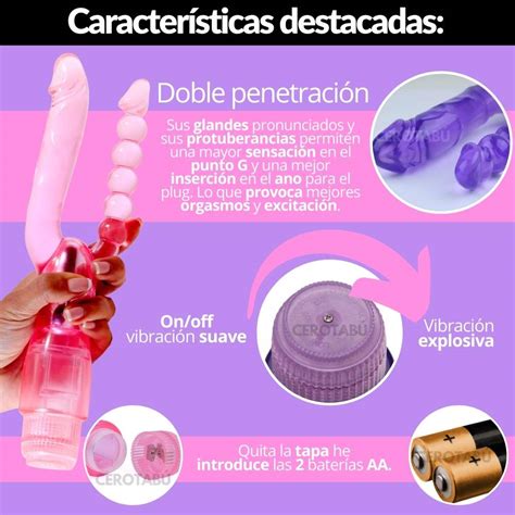 Vibrador Anal Y Vaginal Osiris Doble Penetraci N Cero Tab