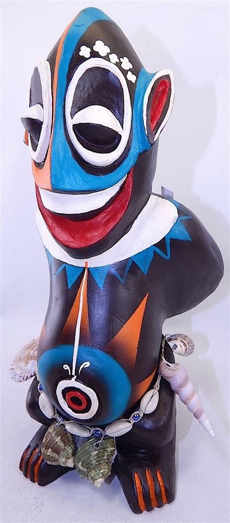 Tiki Baby Statue Enchanted Tiki Room Figure Figurine Tangaroa Tree Art