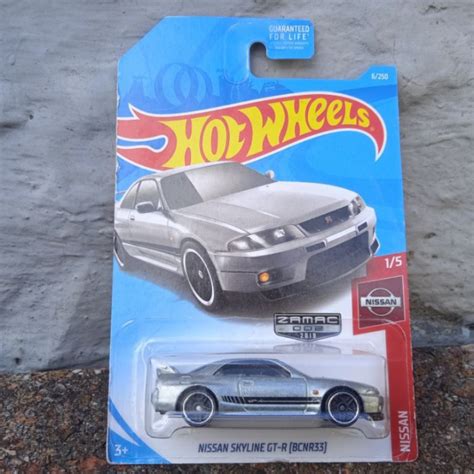 Jual Hot Wheels Hotwheels Zamac Nissan Skyline GTR GT R R33 BCNR33 Abu Shopee Indonesia