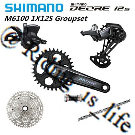 New Shimano Deore M6100 1x12 12 Speed Groupset Fc M6100 1 51t M6100