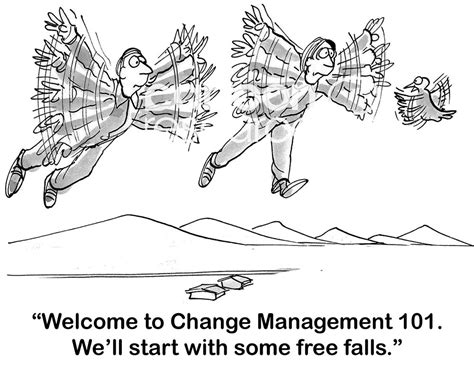 Management Of Change Cartoon