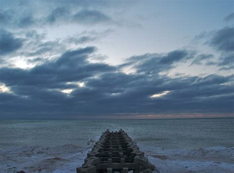 Jetty Lake Michigan At Dawn Crbassett Flickr