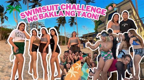 Swimsuit Challenge Ng Bakla Ng Taon Sa El Nido Palawan Rumampa Ang