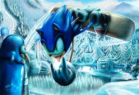 Sonic Ice Cap Zone By Lkurdyl On Deviantart