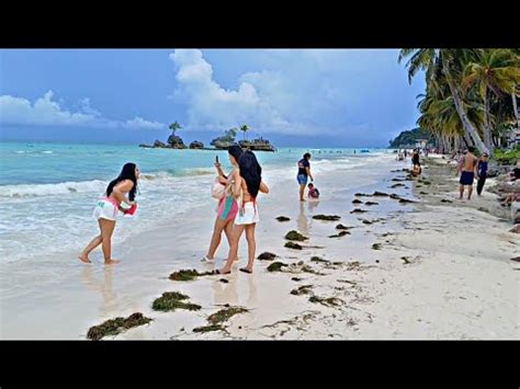 This Is Boracay White Beach On May Morning Walk From Station