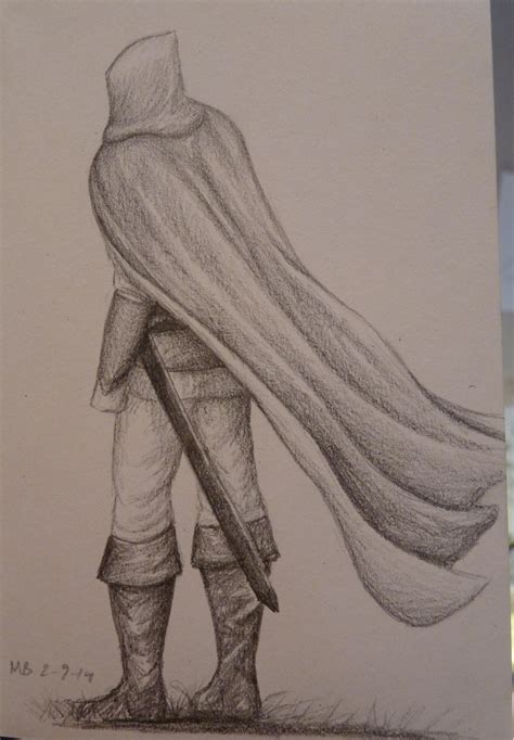 Hooded Figure Drawing at GetDrawings | Free download