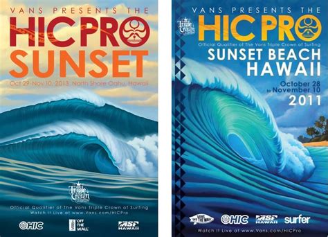 Surf Art In Surfing Event Posters Club Of The Waves