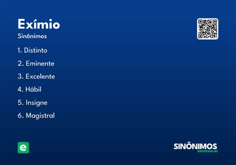O Que Significa Exímio - Exímio - Significado e Sinônimo - escreva.ai
