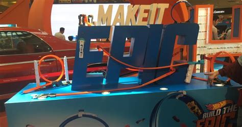 The Launch Of The Hot Wheels Track Builder Combined With Mega Construx At Sunway Piramid